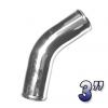 3" - Aluminiumr�r (76mm) 45� [polerat]