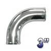 3" - Aluminiumr�r (76mm) 90� [polerat]