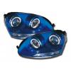Angel Eyes Golf V, Jetta 05- Bl�/Krom