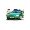 Passat RS4 Cal look st�tf�ngare B3