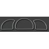 M�tarringar Opel Astra F/Vectra A/Calibra Krom