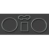 M�tarringar Polo 9N/ Golf 4/ Bora/ Passat 3B/ Corrado Krom