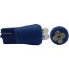 Bl� LED lampa 4 dioder 5w
