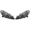 Peugeot 307 01- Str�lkastare Svart