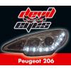Peugeot 206 Devil Eyes Krom
